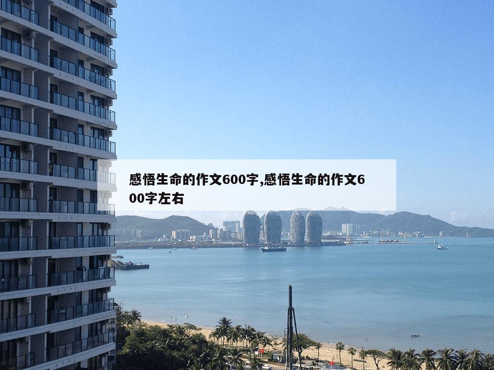 感悟生命的作文600字,感悟生命的作文600字左右