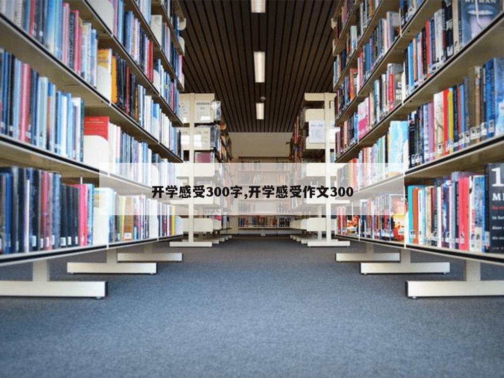 开学感受300字,开学感受作文300