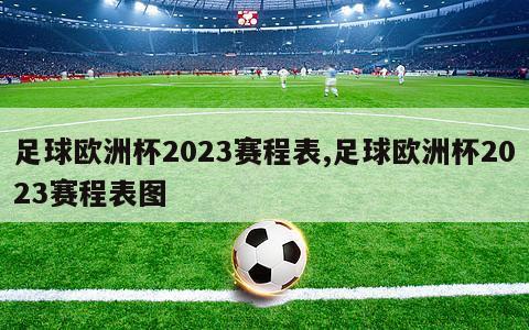 足球欧洲杯2023赛程表,足球欧洲杯2023赛程表图